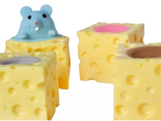ANTIESTRÉS RATÓN CON QUESO