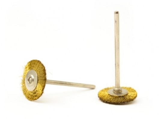 CEPILLO ALAMBRE LATÓN ONDULADO