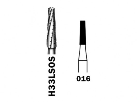 FRESA CONICA LARGA H33LSOS...