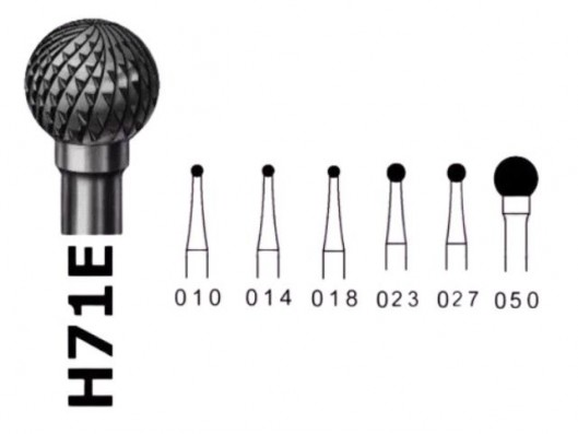 FRESA DE BOLA H71E DE...