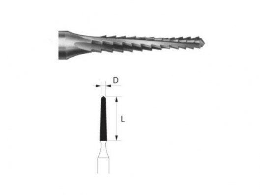 FRESA DE PUNTA CORTANTE...