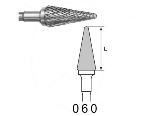 FRESA CONICA H257RE DE...