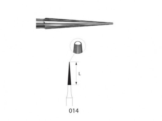 FRESA DE PUNTA NO CORTANTE...