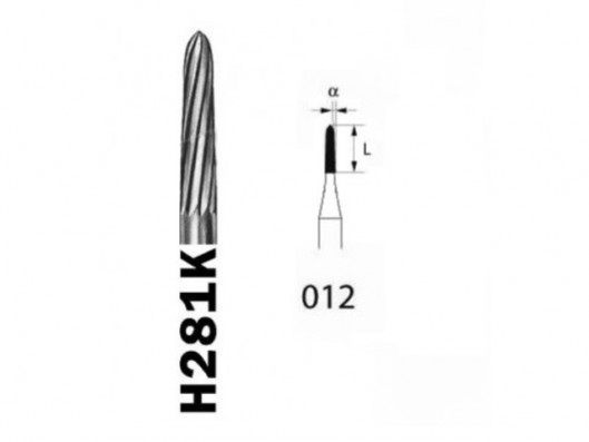 FRESA TORPEDO RANURA CONICA...