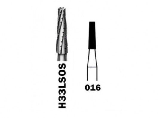 FRESA CONICA LARGA H33LSOS...