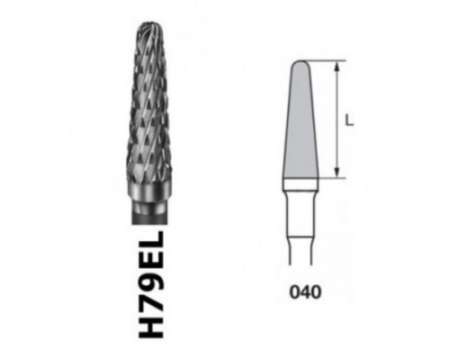 FRESA CONICA DE PUNTA...