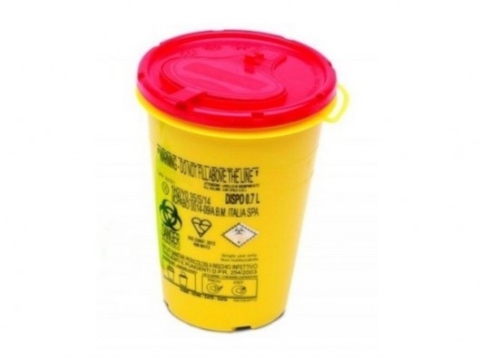 CONTENEDOR DE AGUJAS