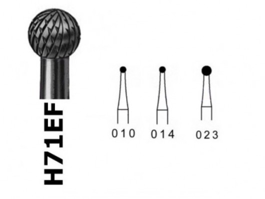 FRESA DE BOLA H71EF DE...