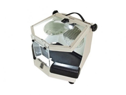 CABINA DE REPASADO CON LUPA...