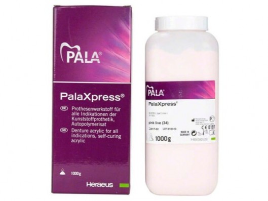 PALA X PRESS RESINA ROSA 1Kg.