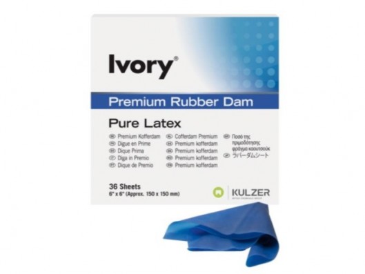 DIQUE GOMA MEDIANO AZUL 6X6