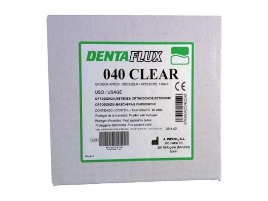 PLANCHAS 040 CLEAR 1mm. 25u.