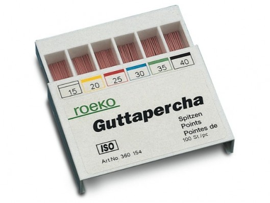 PUNTAS DE GUTTAPERCHA 100u.