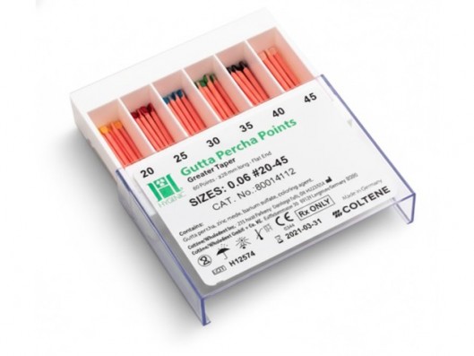 GUTTAPERCHA CONICIDAD .04 60u.