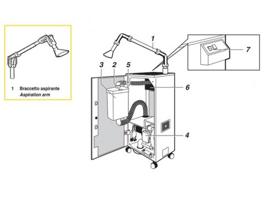 BRAZO ASPIRACION CATTANI...