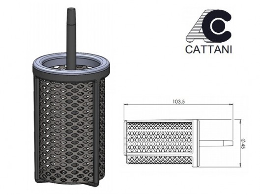 FILTRO CATTANI RED/TURBOJET...