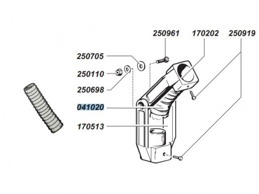 TUBO ESPIRAL CATTANI D30