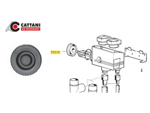 TAPA FILTRO CATTANI...